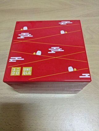 UNIQLO 雙層方形萬用收納盒