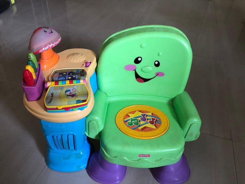 fisher price song and story chair