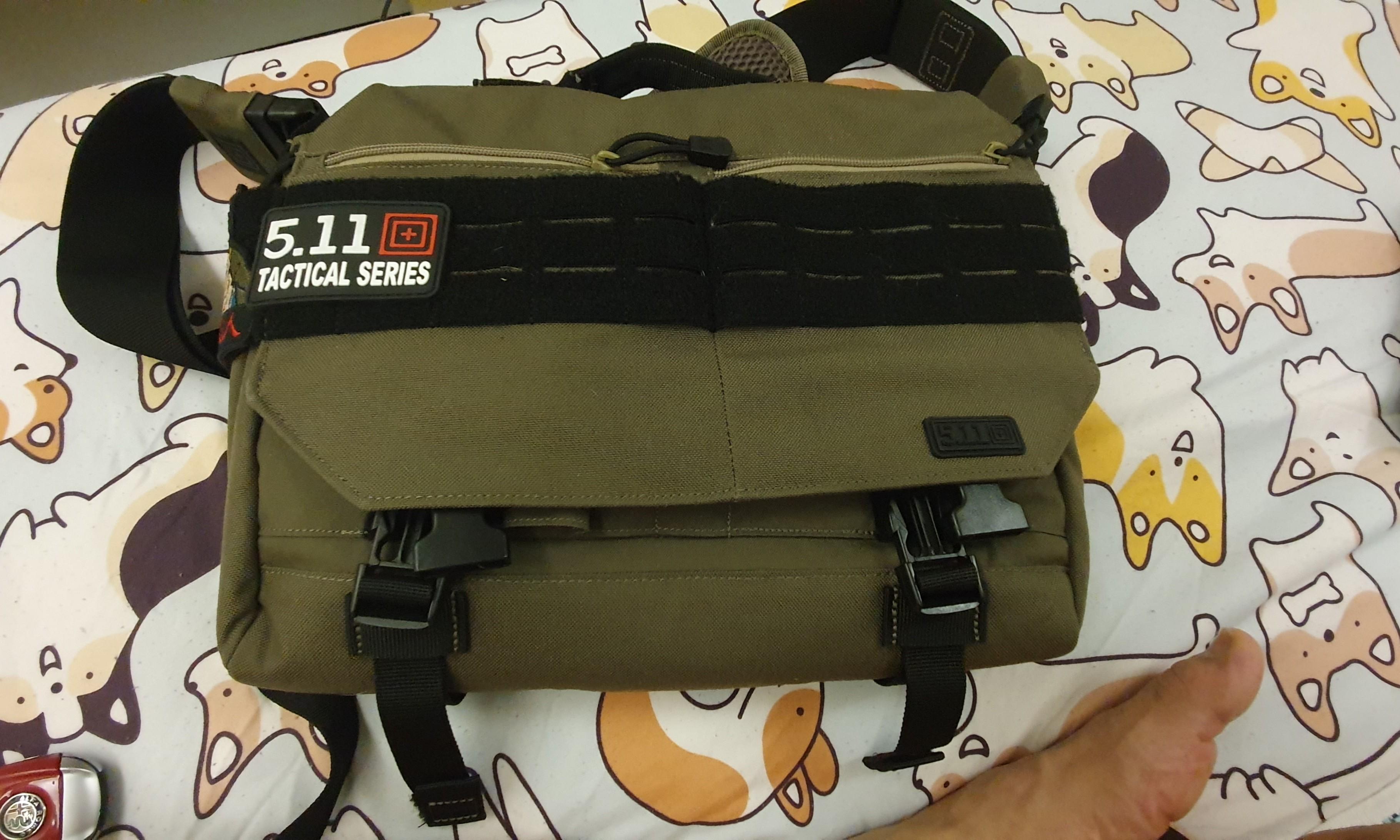 small tactical messenger bag