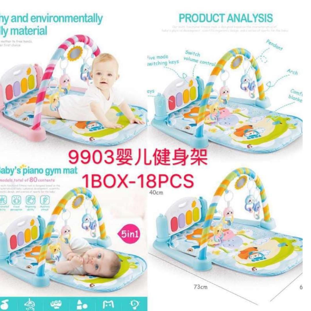 baby piano gym mat 5 in 1