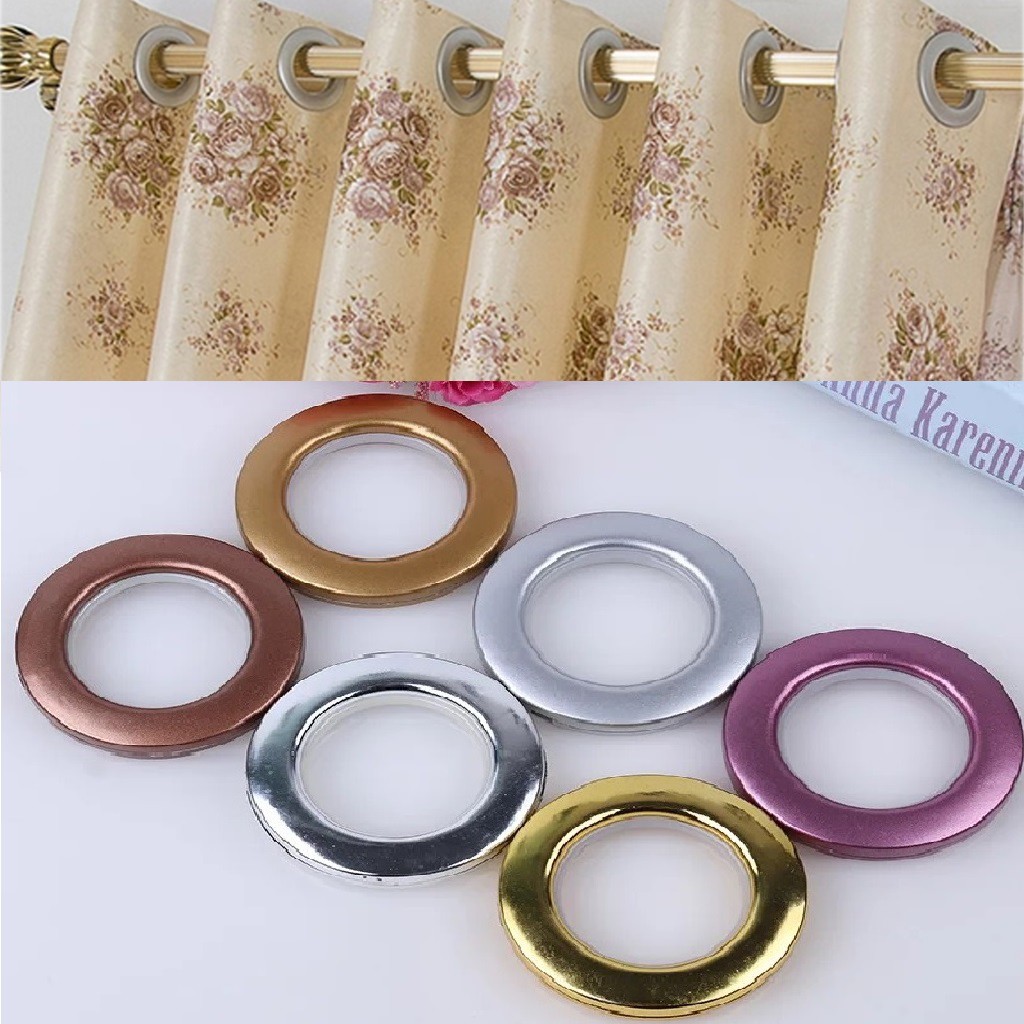 50PCS Curtain Accessories Roman Ring Roman Grommet For Curtain Circle Slide Ring 