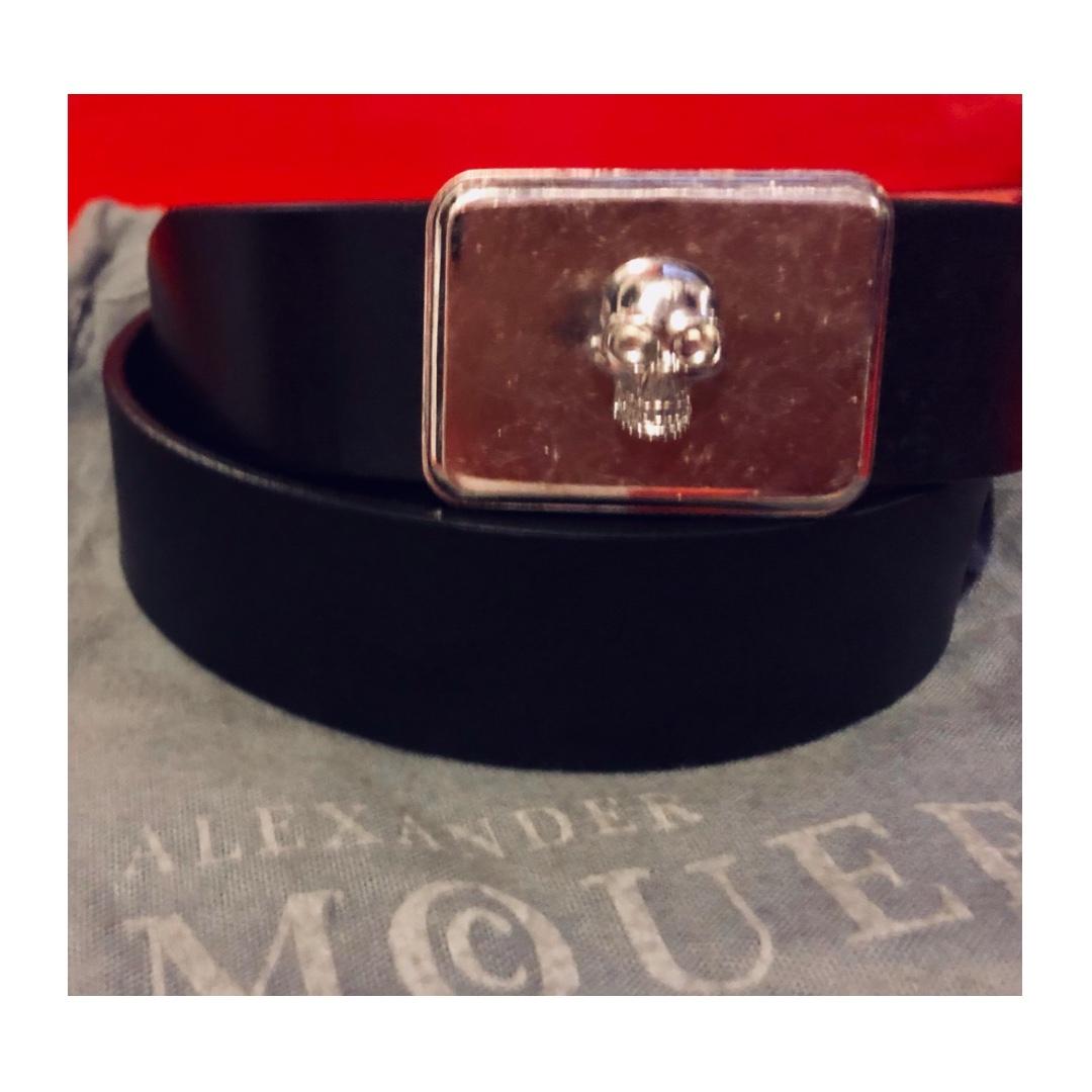 alexander mcqueen belt mens