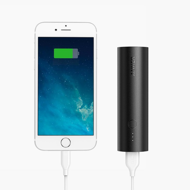 Anker Powercore 5000mah Lithium Ion Power Bank Mobile Phones Tablets Mobile Tablet Accessories Power Banks Chargers On Carousell
