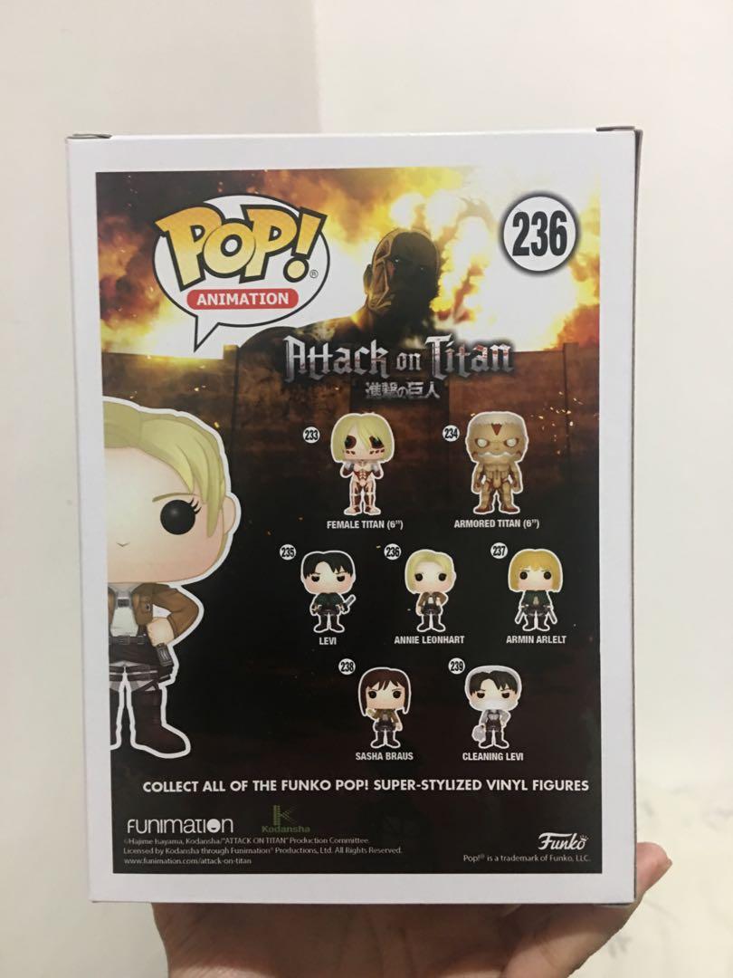 Annie Leonhart #236 Funko Pop, Hobbies & Toys, Toys & Games on Carousell