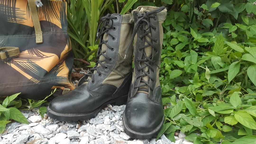 Combat store boots 80s