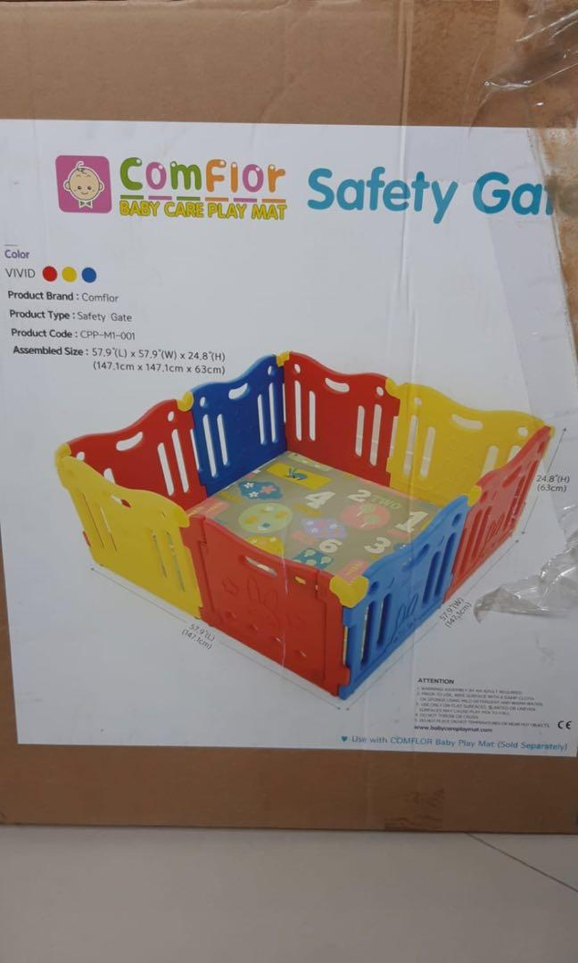 Baby care shop play gate