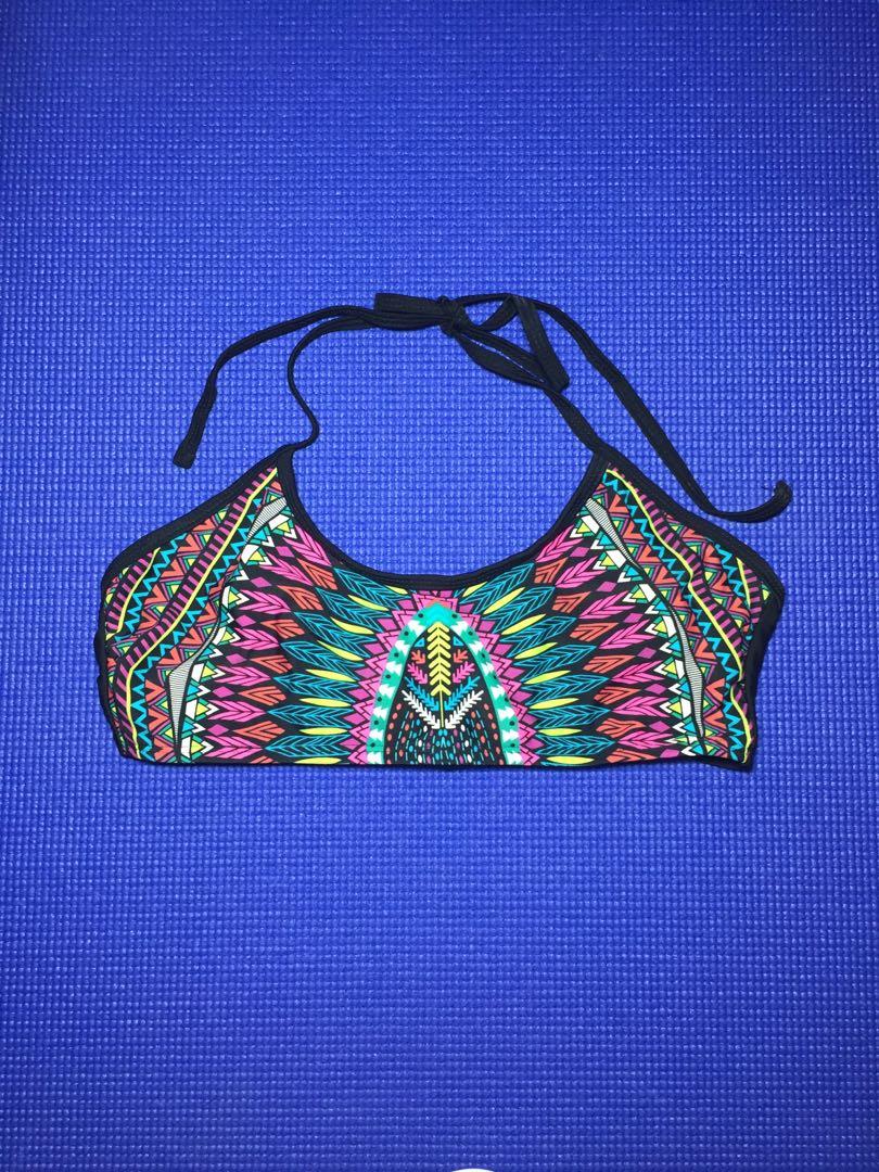 Bikini top (Category: Sleeveless) located in Makati City. Submitted by purplesummer_ph (Listing ID 247053689, Image 1). Description: ❌no pads ✅can fit up to medium ✅first to offer gets the item #swimwear #swimsuit #bikini.
