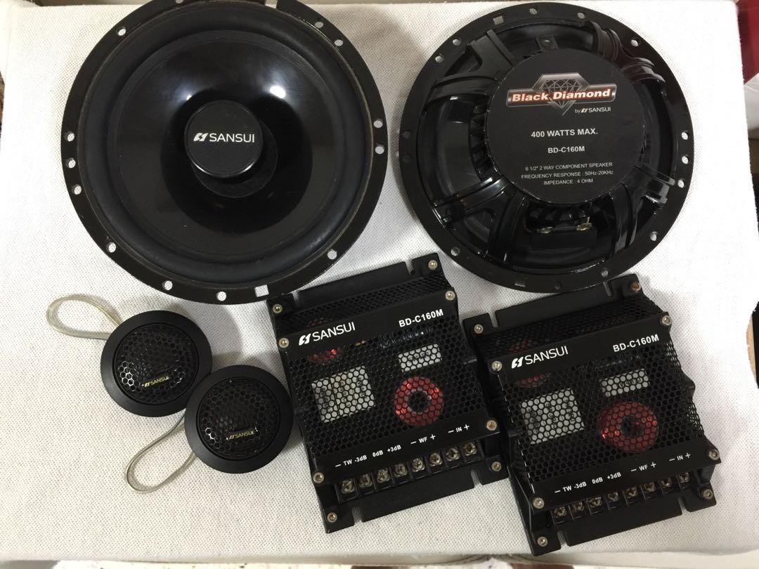 Sansui top car speakers