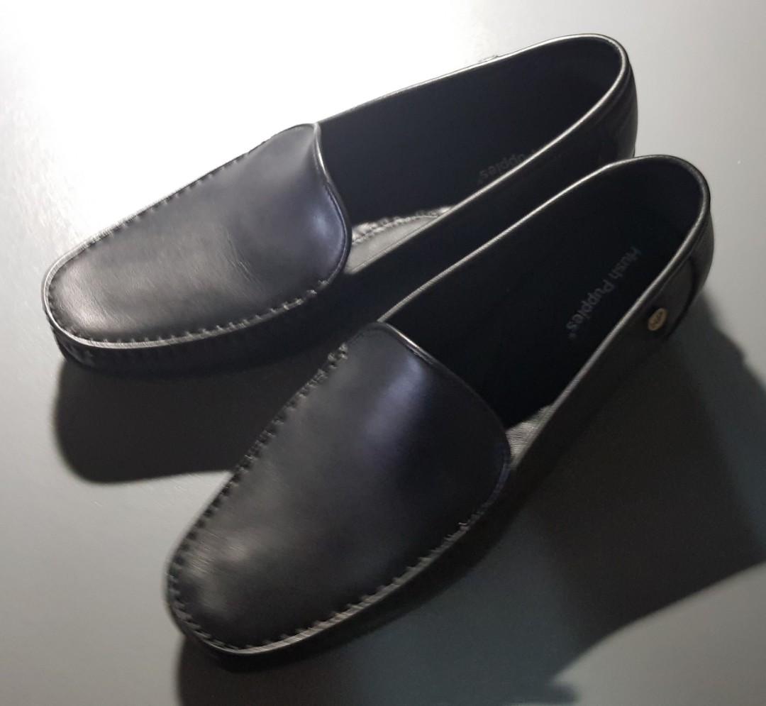 ladies black loafers