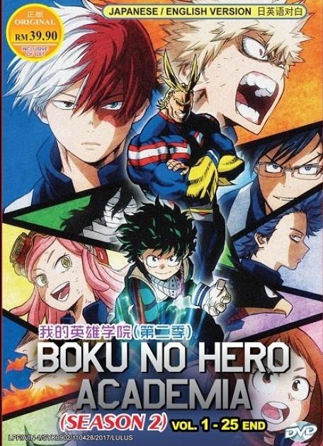 Boku No Hero Academia Sea 1+2 Vol.1-38 End Anime DVD OFFER, Hobbies & Toys,  Music & Media, CDs & DVDs on Carousell