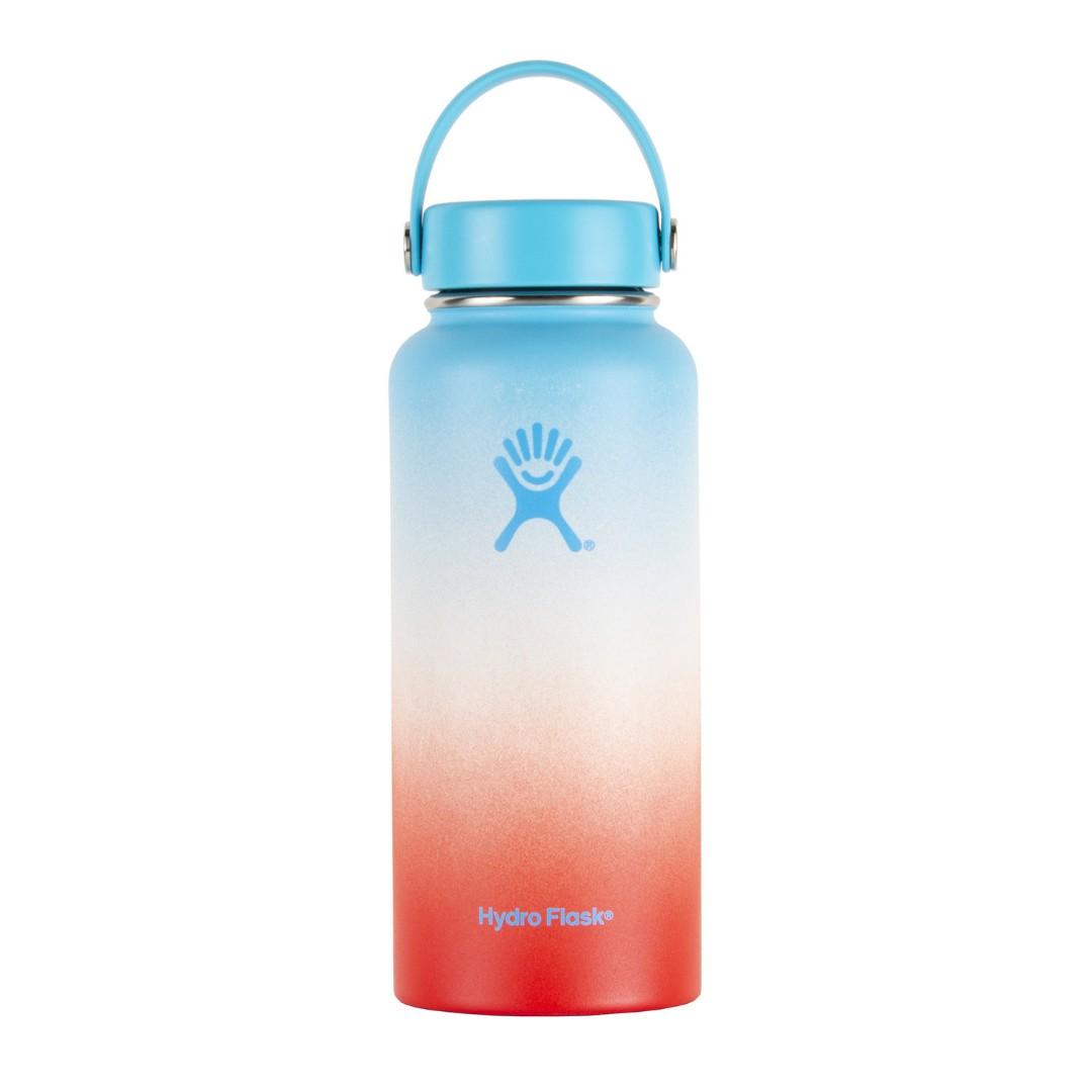 Hydro flask 32 oz wide mouth bottle shave ice limited edition sales