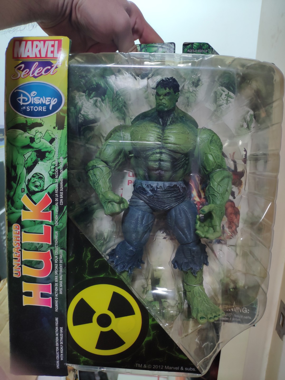marvel select unleashed hulk action figure