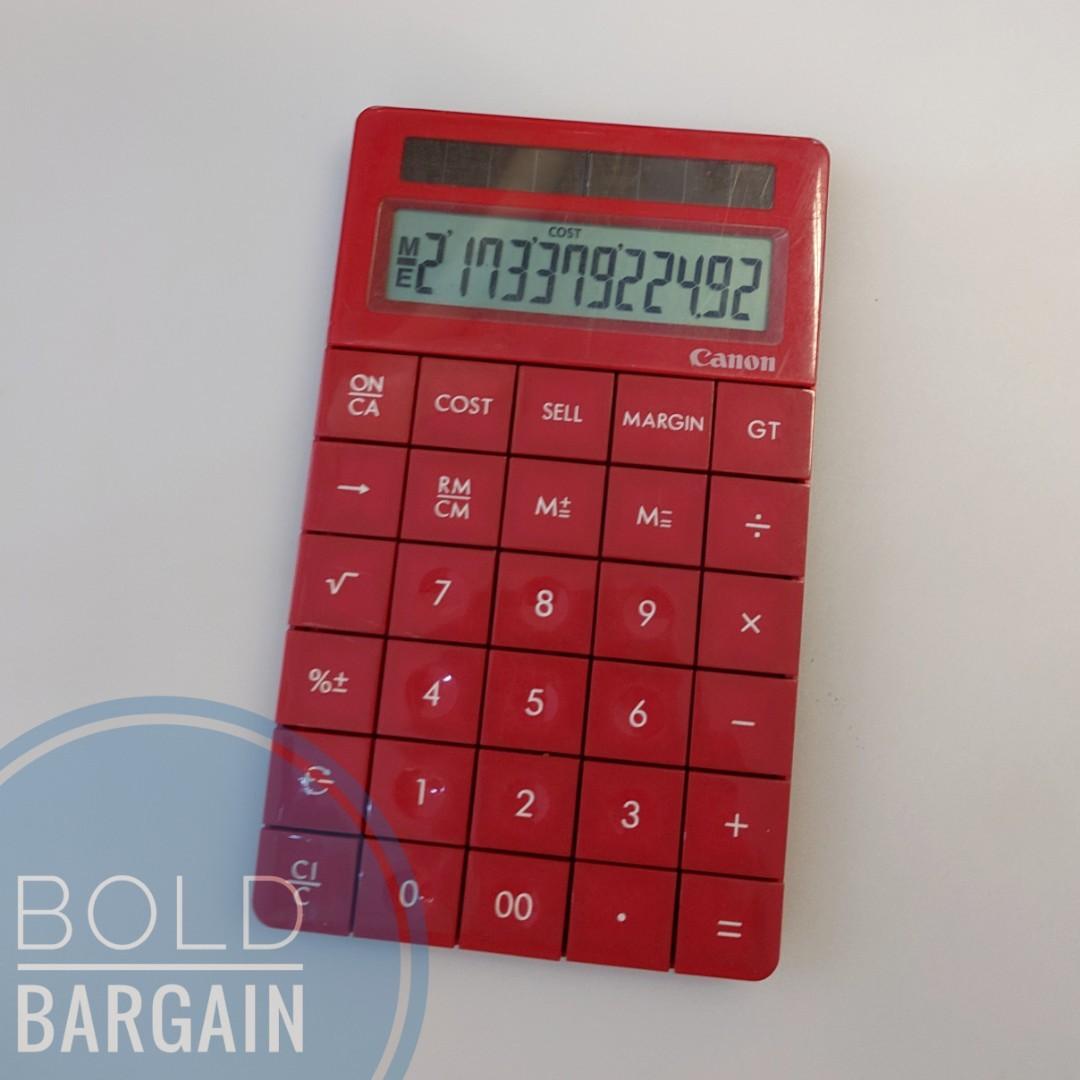 canon x mark i cost margin profit calculator solar powered