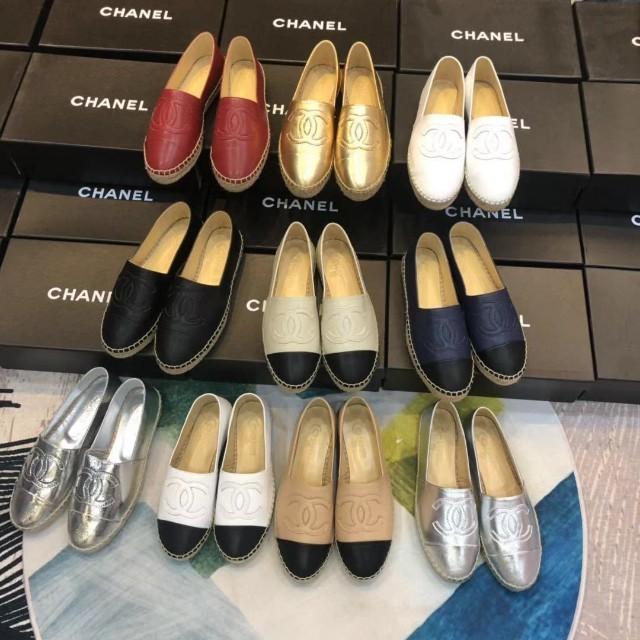 chanel espadrilles colors