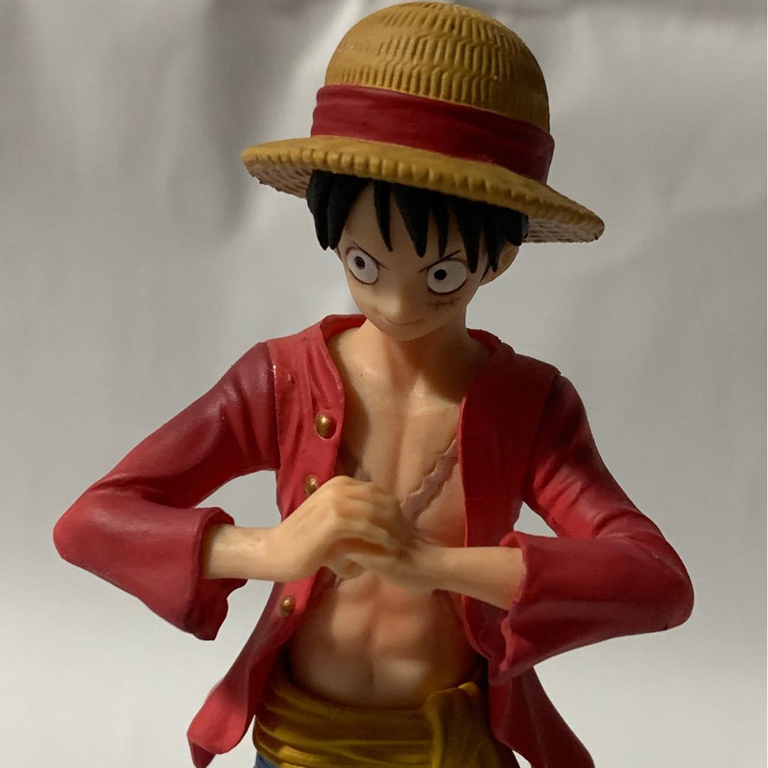 Crazy Luffy sitting in a box of gold. @onepiece_staff