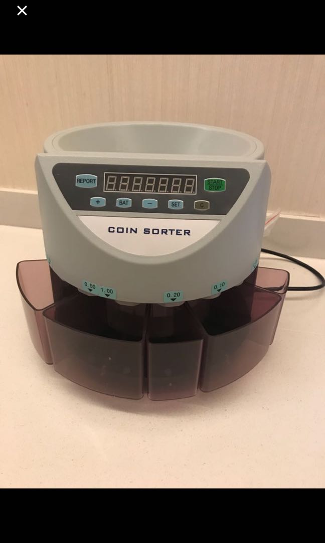 Coin counter machine, TV & Home Appliances, Washing Machines and Dryers