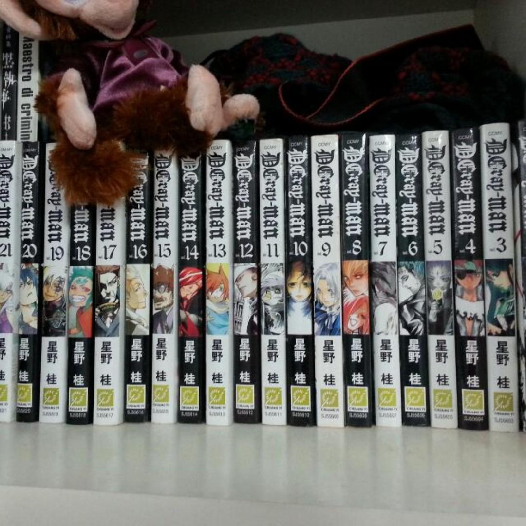 D Gray Man Manga Volume 1 22 Books Stationery Comics Manga On Carousell