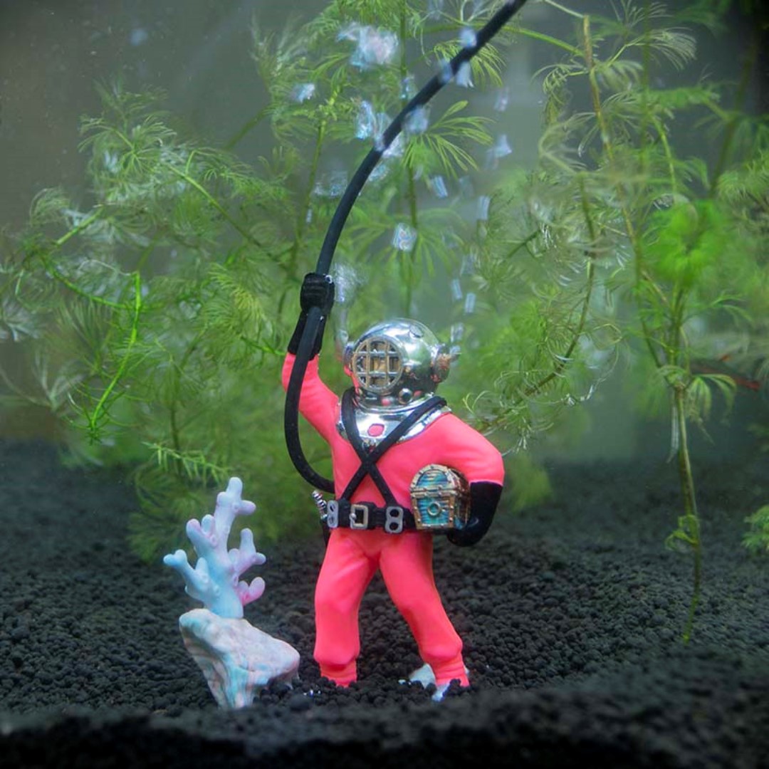 Deep Sea Diver For Aquarium Ornament Fish Tank Decoration