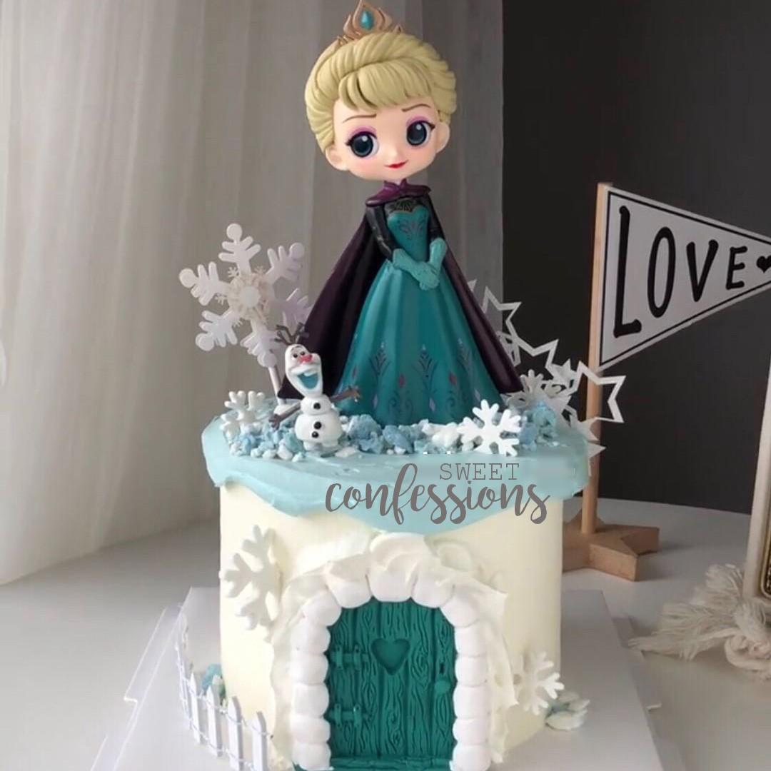 Frozen Toys 16 Cake Decorations Party Favours Disney Princess Elsa