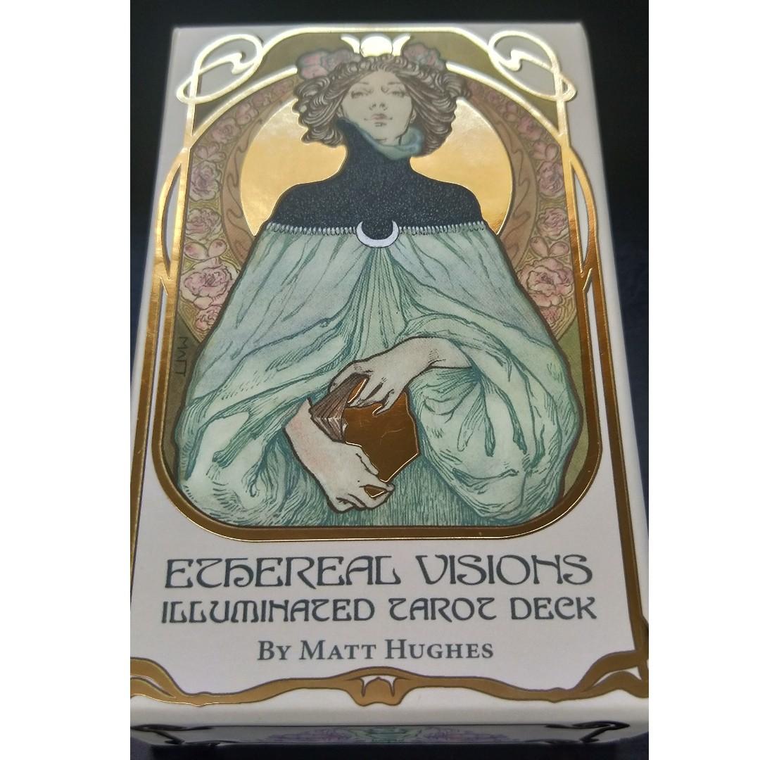 Ethereal visions illuminated Tarot Deck, Hobbies & Toys, Toys & Games on  Carousell