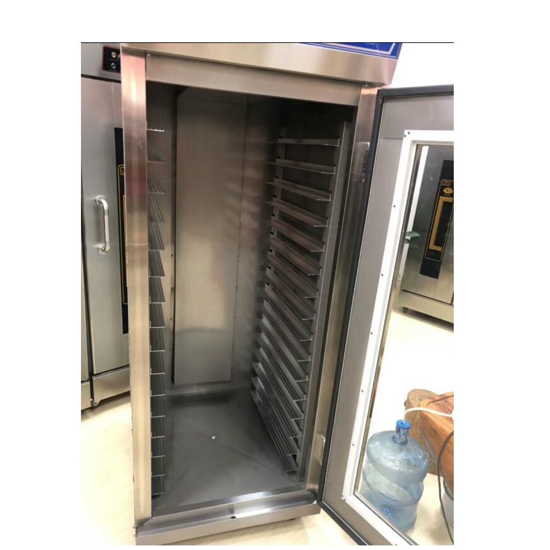 fermenting room, 2 doors 32 trays proofer (Category: Other Kitchen Appliances) located in Manila. Submitted by christbooth (Listing ID 247086082, Image 2). Description: electric proofer capacity: 2 doors 32 trays voltage: 220v/60hz/1ph power: 2.8kw with digital display, timer, light, humidity, air circulation, temperature control and auto water inlet. measurement: 1000x730x2000mm.