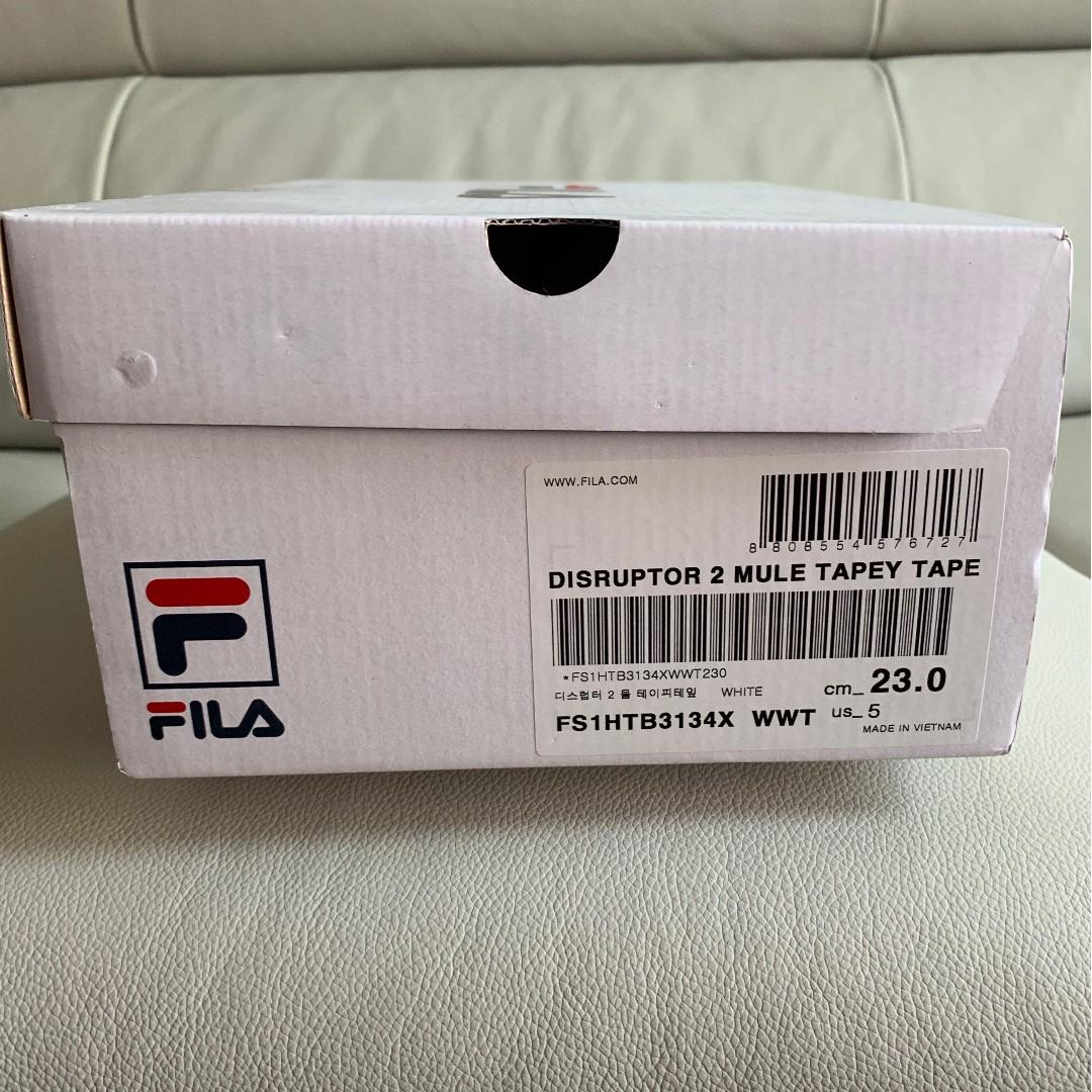 fila disruptor 2 mule tapey tape