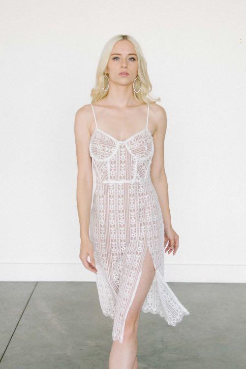 For love & lemons dakota lace dress cheap