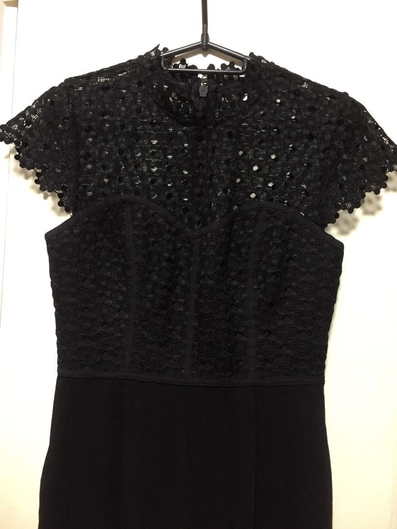 Forever new black lace jumpsuit clearance