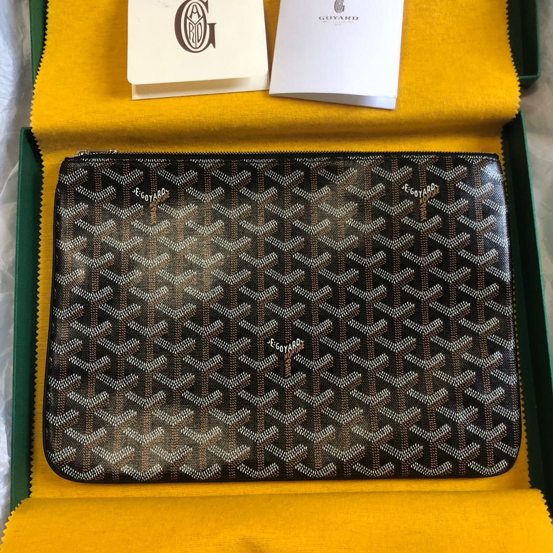 Goyard clutch bag, Women's Fashion, Bags & Wallets, Clutches on Carousell