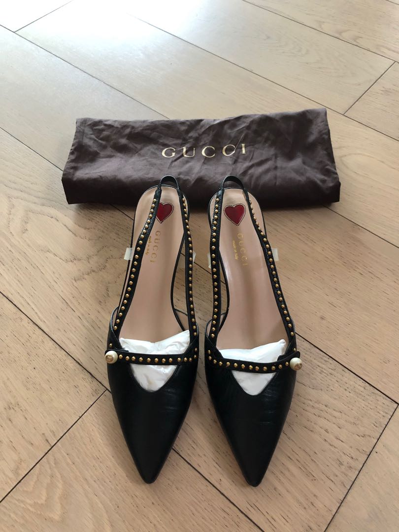 gucci low heels