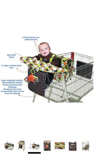Jeep Shopping Cart and High Chair Cover Babies Kids Going Out