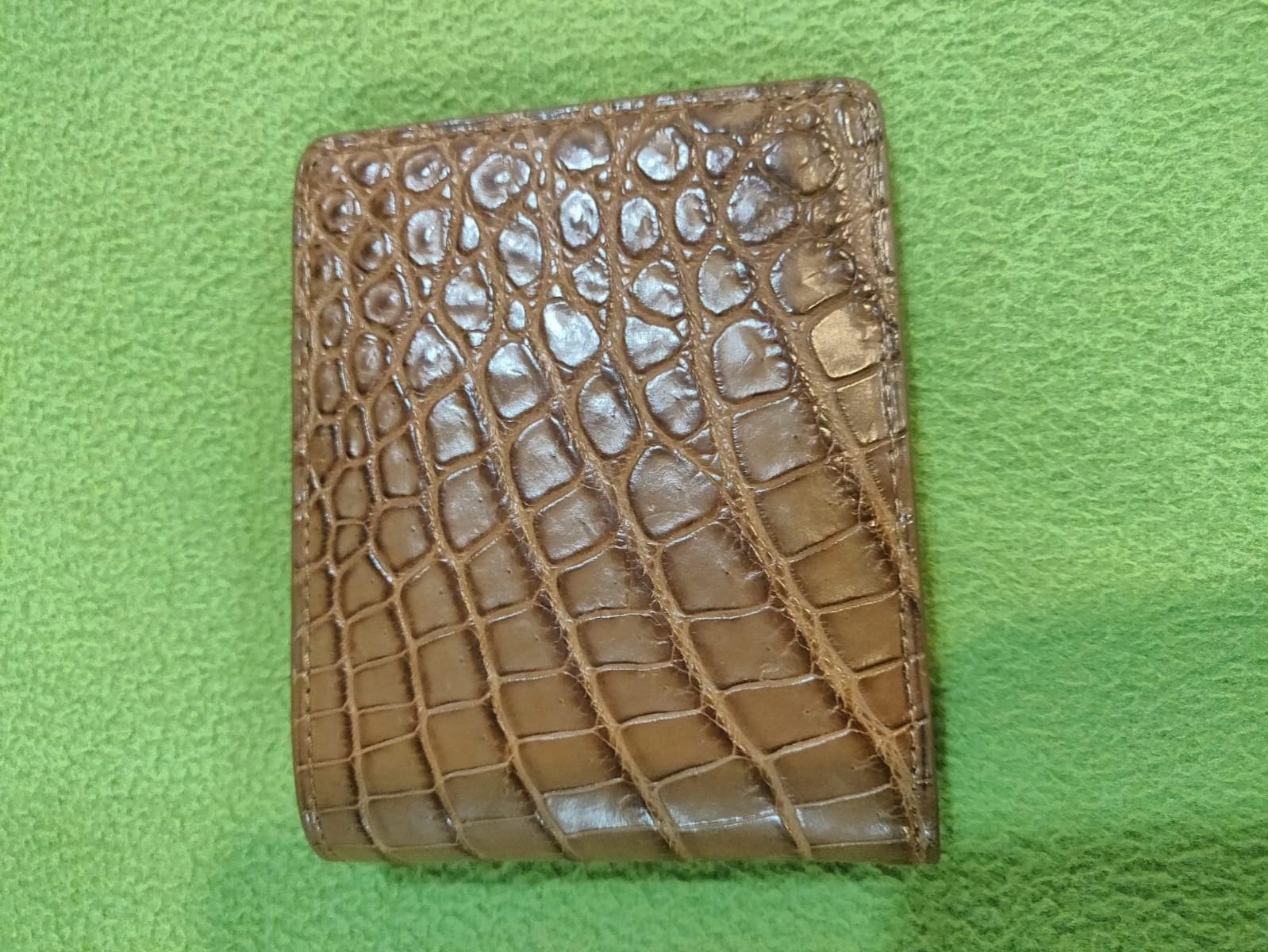 Kwanpen hand made crocodile wallet BNIB Luxury Bags