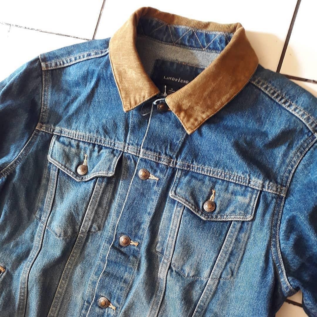 lands end jean jacket