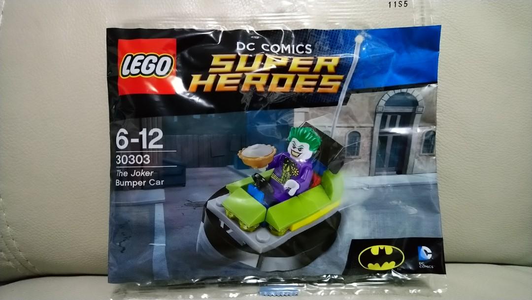 lego joker bumper car