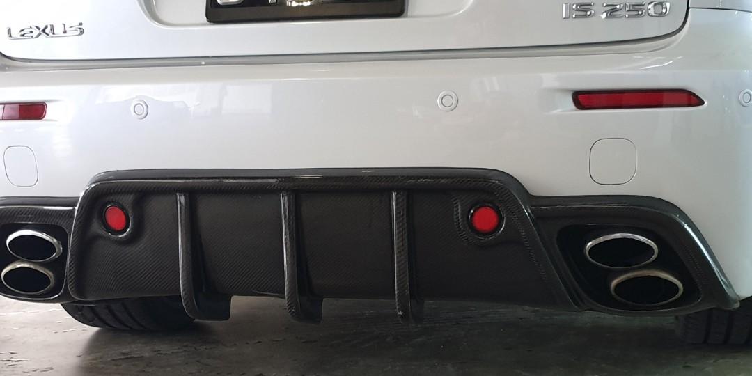 Lexus is250 cheap rear bumper diffuser