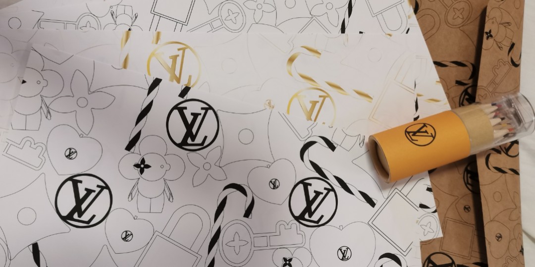 Louis Vuitton Colouring Book, Luxury, Accessories on Carousell