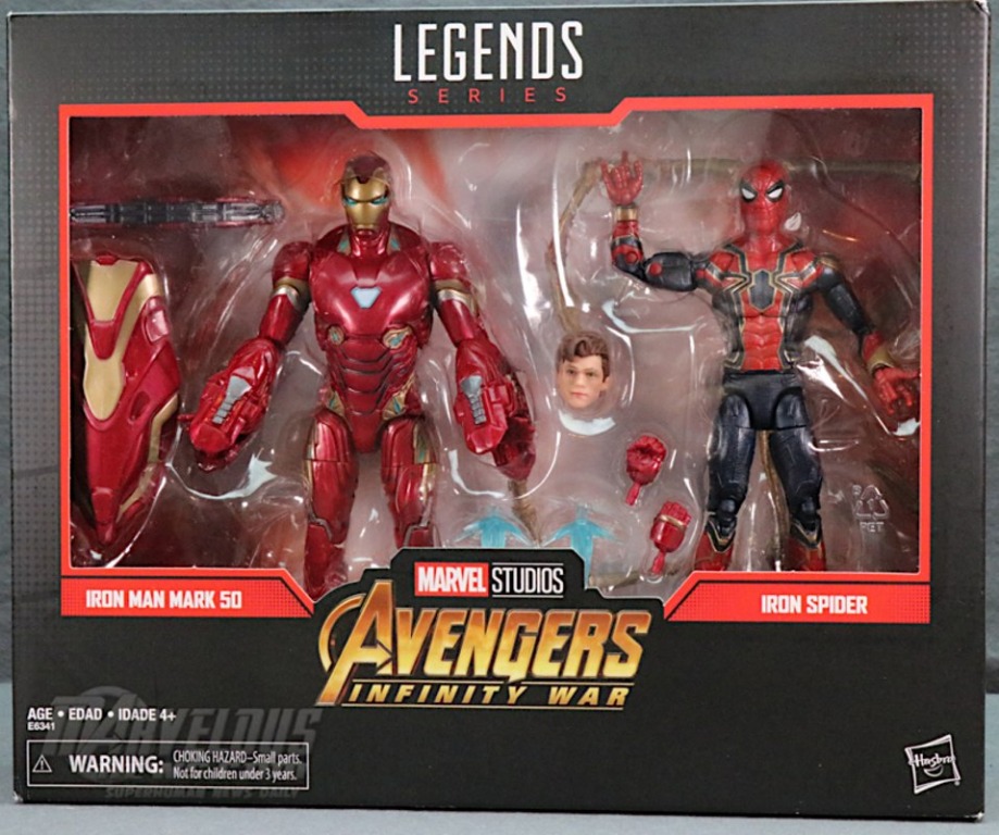 Iron man iron spider marvel legends hotsell