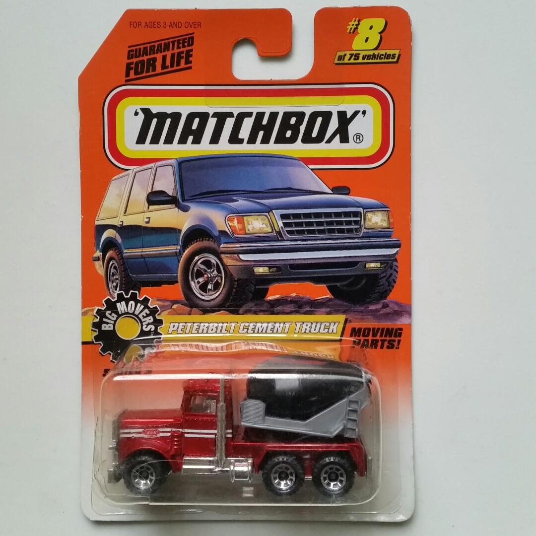 matchbox peterbilt cement truck
