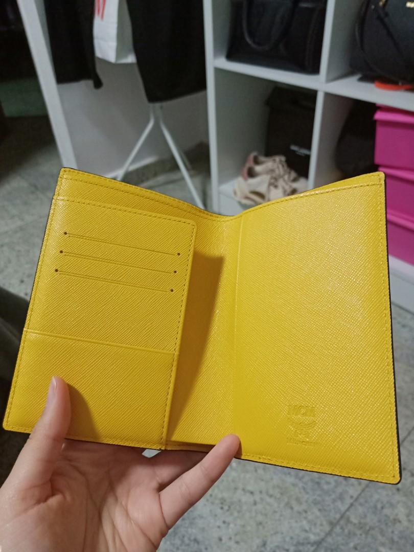 MCM passport holder, Luxury, Bags & Wallets on Carousell