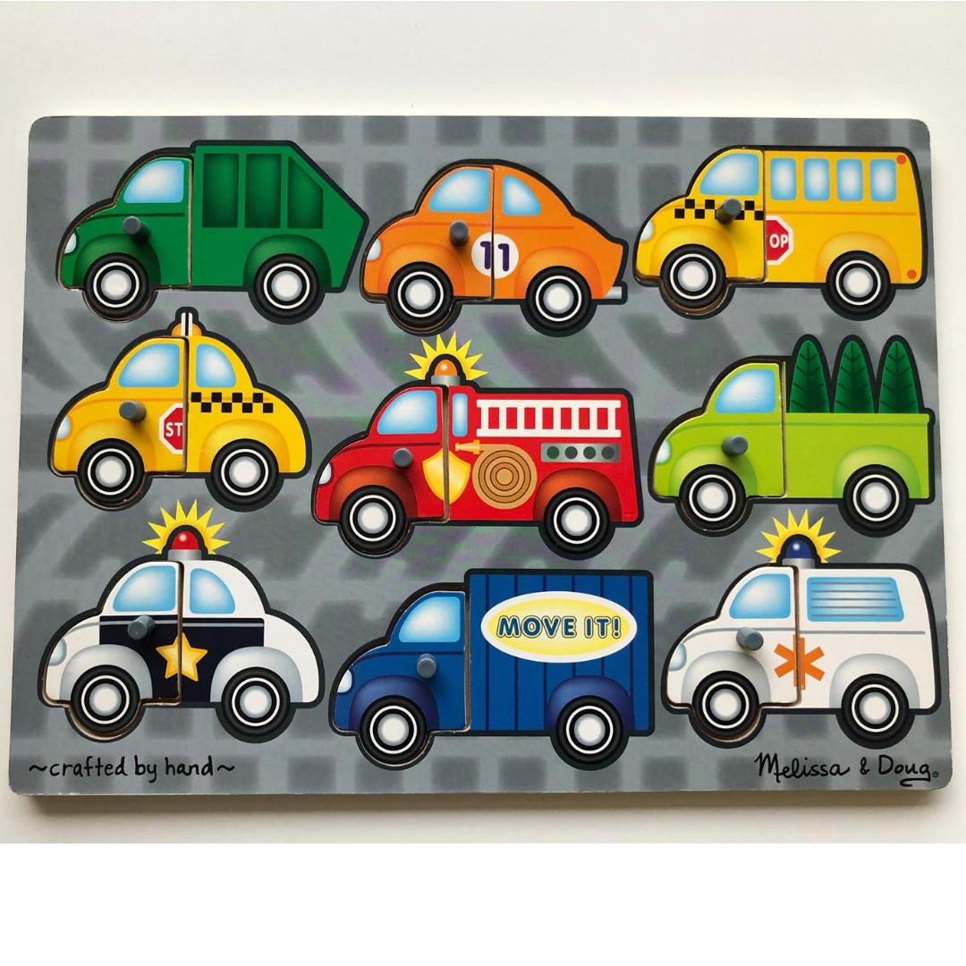 Melissa and doug transportation hot sale puzzle