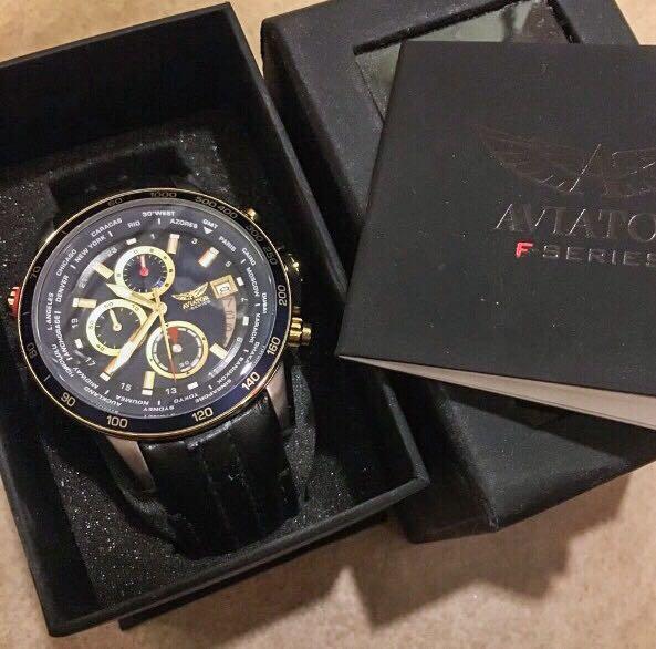 Aviator watch avw7770g116 top