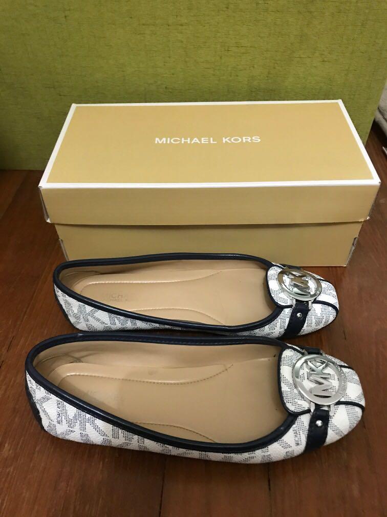 michael kors yellow flats
