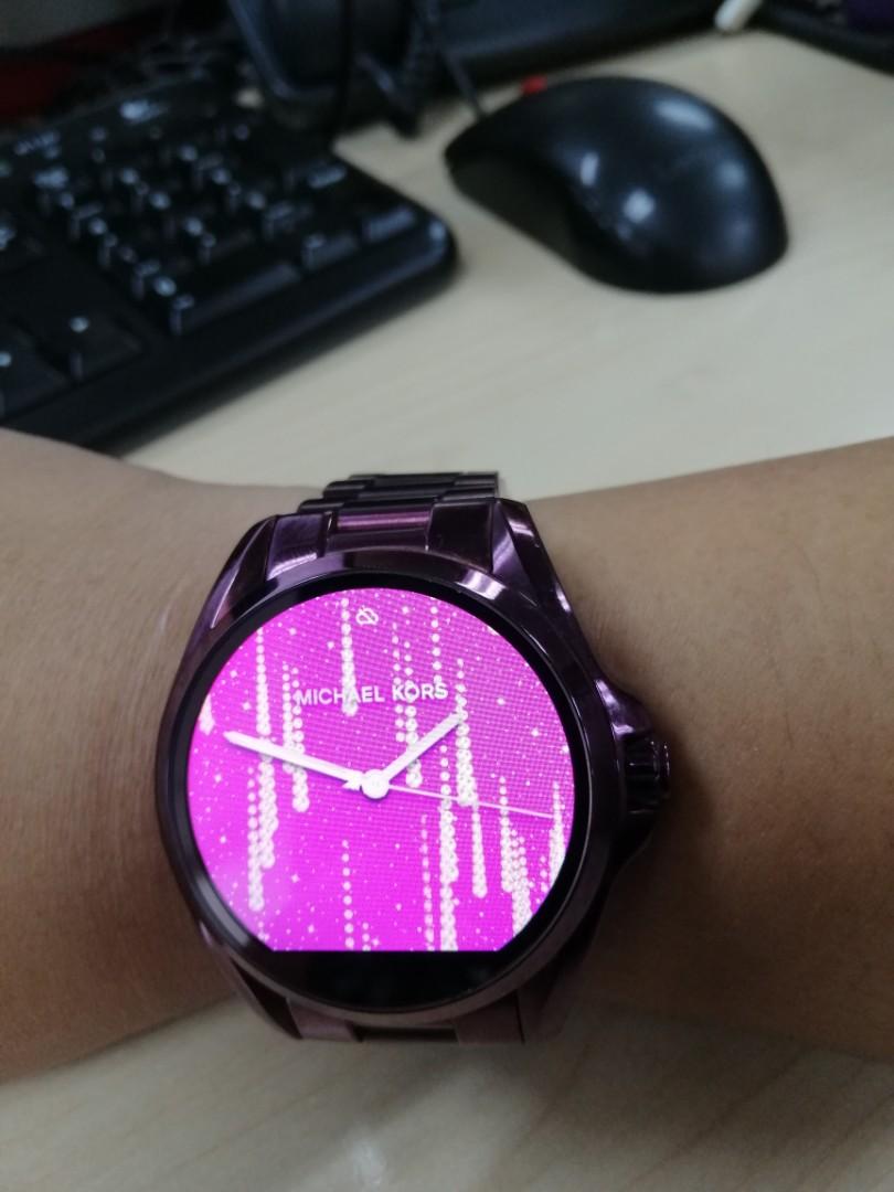 Purple mk clearance smart watch