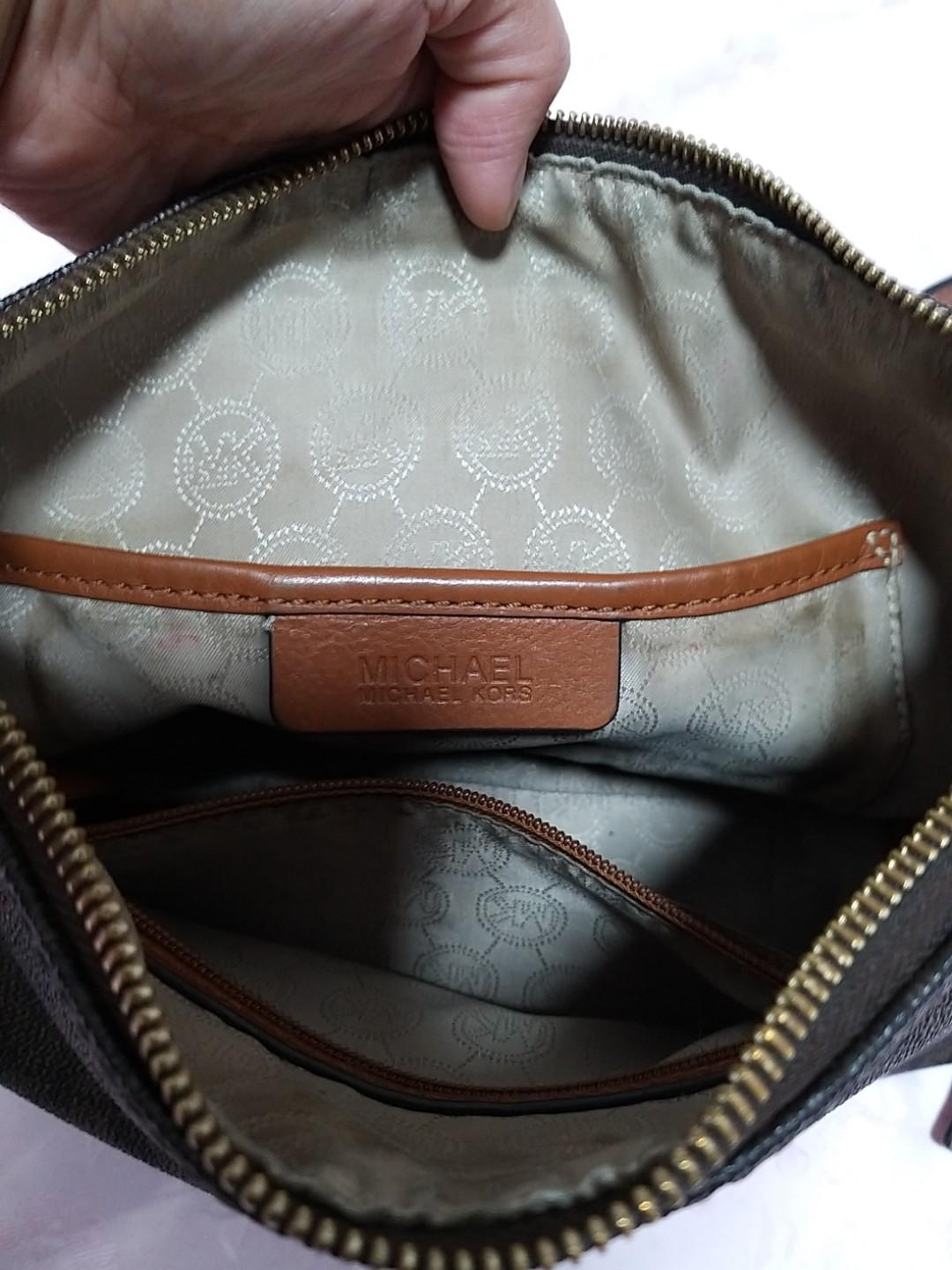 michael kors round sling bag