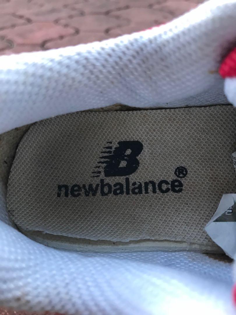 New Balance 574 red sneakers shoes made in Vietnam, Women's Fashion