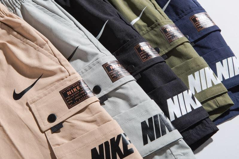 nike street cargo shorts