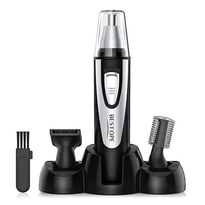Nose Hair Trimmer Bestope 3 In 1 Men S Grooming Kit With High