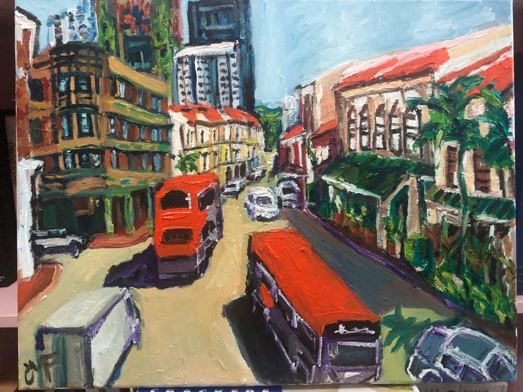 Singapore Oil Painting Design Craft Art Prints On Carousell