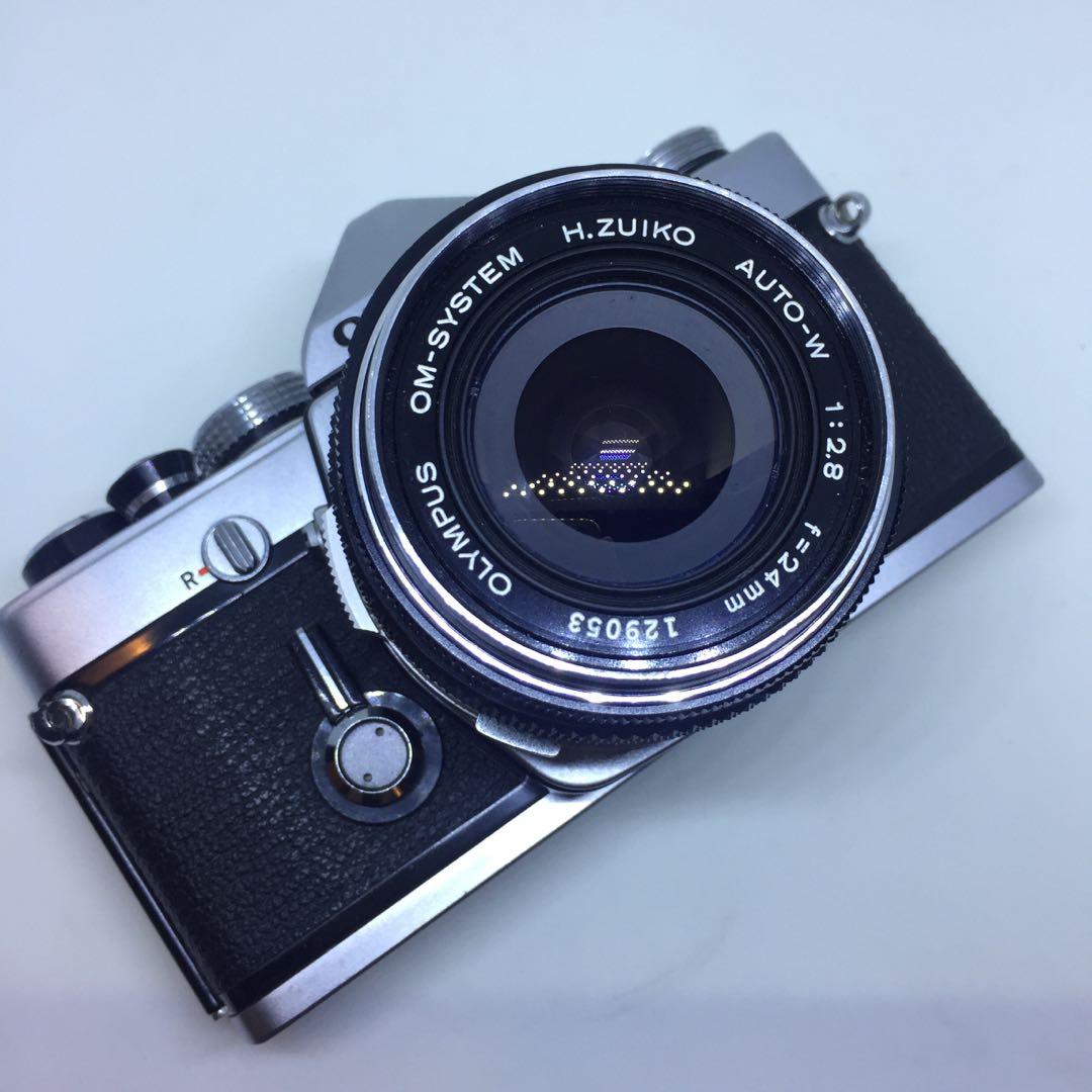 Olympus Om 1n 24mm F2 8 50mm F1 8 Winder Photography Cameras On Carousell