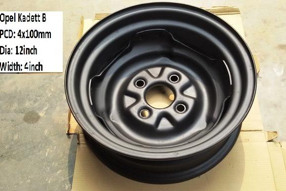 Opel Kadett B Steel Rim, Auto Accessories on Carousell